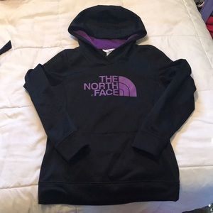 The North Face sweatshirt